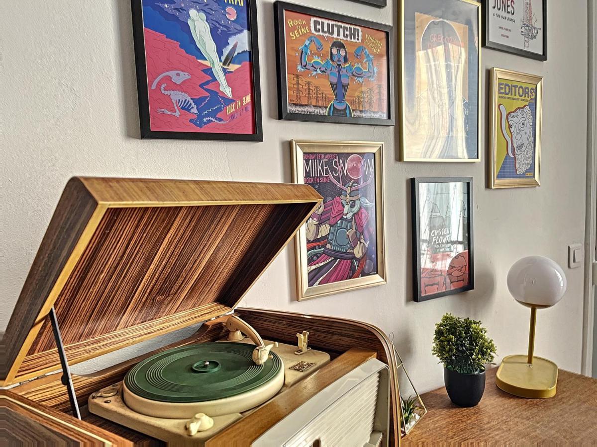 Groslay Maison De Ville - Paris En 15 Mn ! - 4 Pers- 1 Bebe - Vintage & Music ! מראה חיצוני תמונה