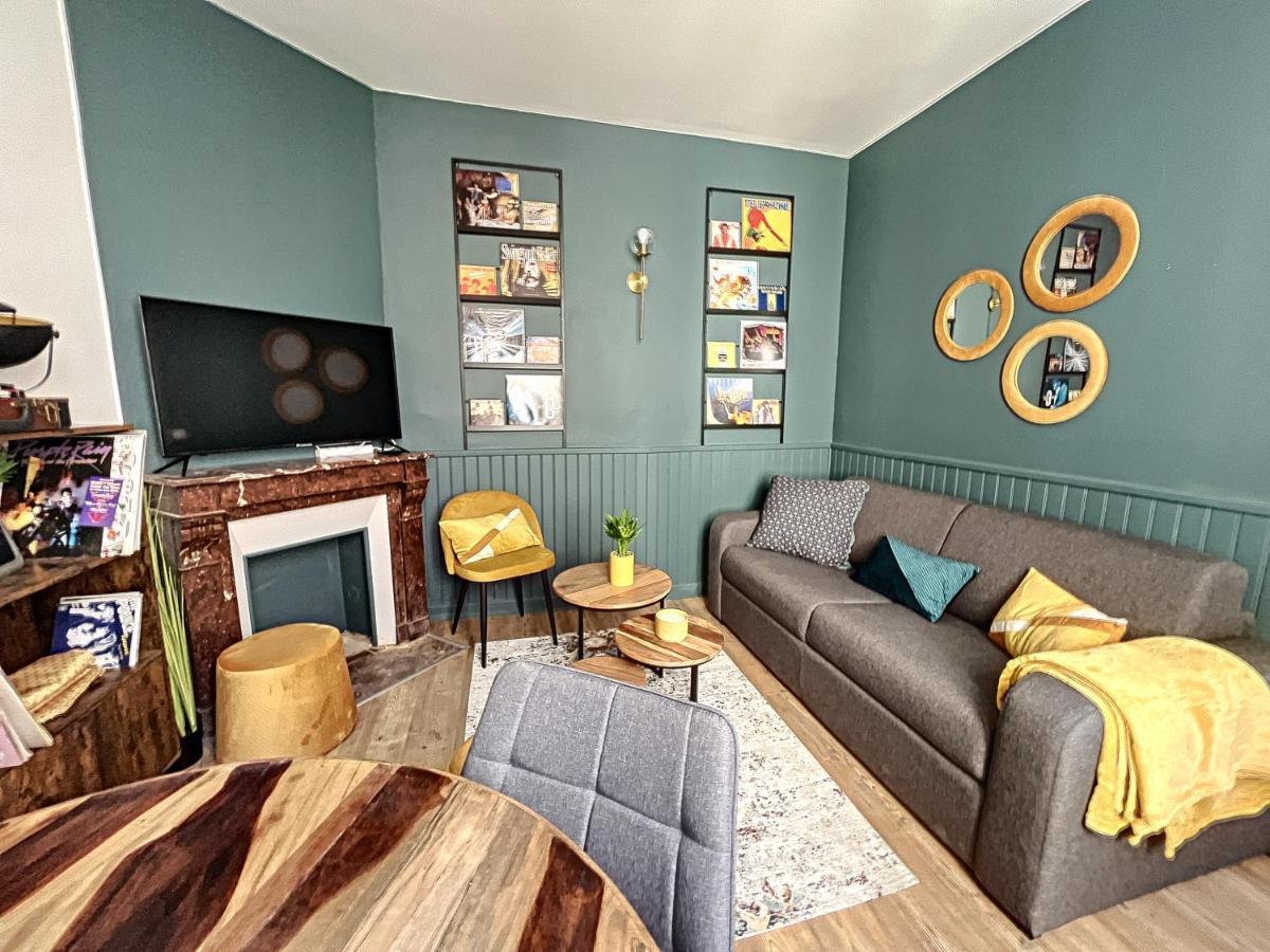 Groslay Maison De Ville - Paris En 15 Mn ! - 4 Pers- 1 Bebe - Vintage & Music ! מראה חיצוני תמונה