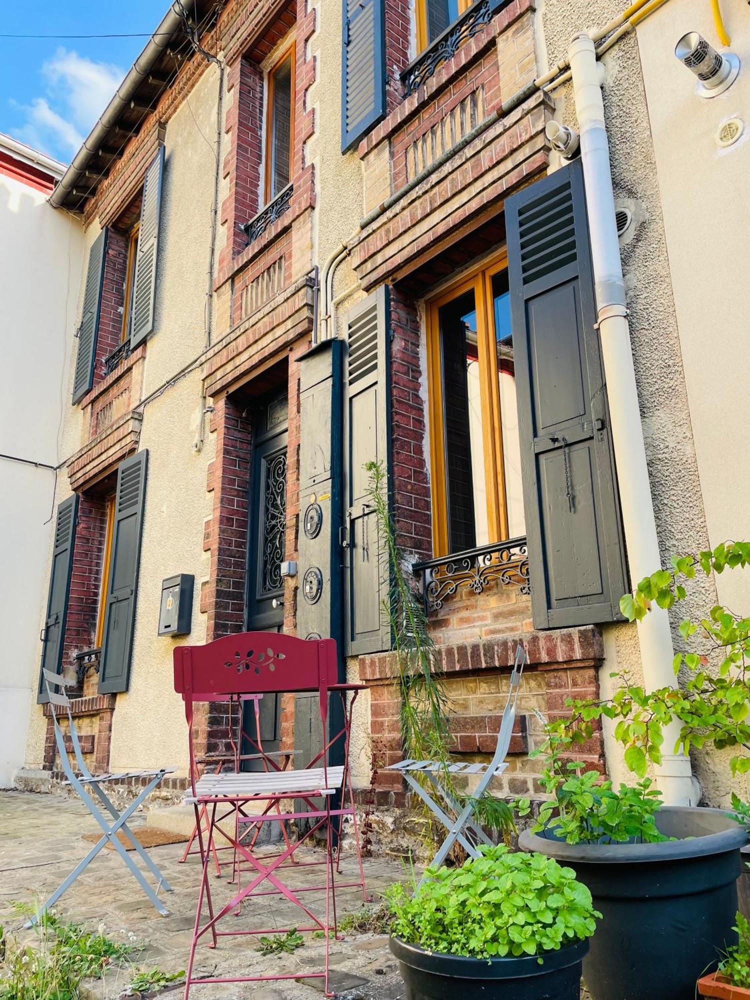 Groslay Maison De Ville - Paris En 15 Mn ! - 4 Pers- 1 Bebe - Vintage & Music ! מראה חיצוני תמונה