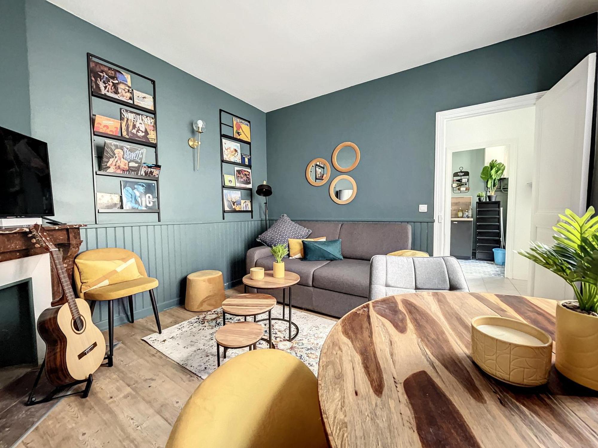 Groslay Maison De Ville - Paris En 15 Mn ! - 4 Pers- 1 Bebe - Vintage & Music ! מראה חיצוני תמונה